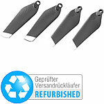 Simulus Ersatz-Rotoren-Set für GPS-Quadrocopter GH-260.fpv, Versandrückläufer Simulus Faltbare GPS-WLAN-Quadrokopter mit 4K-Kamera