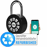 Xcase Metall-Vorhängeschloss mit Zahlencode und App, Versandrückläufer Xcase Vorhängeschlösser mit Zahlencode und App