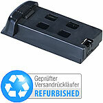 Simulus Zusatz-Akku für GPS-Quadrocopter GH-265.fpv,Versandrückläufer Simulus Faltbarer GPS-WLAN-Quadrokopter mit Brushless-Motor und 4K-Kamera