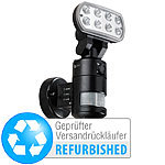 VisorTech LED-Flutlicht mit SD-Überwachungskamera (Versandrückläufer) VisorTech Außen Überwachungskamera-Strahler (SD-Aufzeichnung)