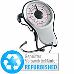 PEARL Analoge 2in1-Kofferwaage bis 30 kg , Versandrückläufer PEARL Analoge Kofferwaagen