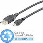 c-enter USB-Anschlusskabel A-Stecker auf Mini-B-Stecker,Versandrückläufer c-enter Mini-USB-Kabel