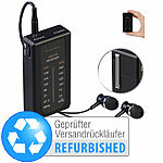 VR-Radio Mobiles Mini-FM/AM-Transistorradio mit Ohrhörern, Versandrückläufer VR-Radio 