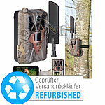 VisorTech 4G/LTE-Akku-Wildkamera mit 2K-Auflösung, Versandrückläufer VisorTech 4G LTE-Akku-Wildkameras mit App