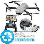 Simulus Faltbare GPS-Drohne mit 4K-Cam, 2-Achsen-Gimbal, Versandrückläufer Simulus Faltbarer GPS-WLAN-Quadrokopter mit Brushless-Motor und 4K-Kamera
