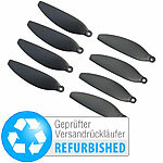 Simulus Ersatz-Rotoren-Set für faltbare GPS-Drohne GH-290, Versandrückläufer Simulus Faltbarer GPS-WLAN-Quadrokopter mit Brushless-Motor und 4K-Kamera