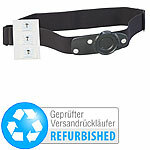 newgen medicals Brustgurt für Smartwatch SW-500, Versandrückläufer newgen medicals Fitness-Smartwatches mit EKG- und SpO2-Anzeige, Brustgurt-kompatibel