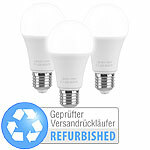Luminea 3er-Set LED-Lampen E27, 11 W (ersetzt 120W)1.350 lm, Versandrückläufer Luminea LED-Tropfen E27 (tageslichtweiß)