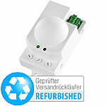 revolt Hightech-Bewegungsmelder mit Mikrowellen-Radar, Versandrückläufer revolt Aufputz-Radar-Bewegungsmelder, 230 Volt