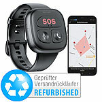 simvalley MOBILE 4G-Notfall-Armband mit Freisprechen,Versandrückläufer simvalley MOBILE 4G-Notfall-Armbänder mit Freisprech-Funktion und GPS-Ortung