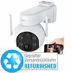 7links Außen-Pan-Tilt-IP-Überwachungskamera mit 2K,Versandrückläufer 7links Pan-Tilt-Überwachungskameras mit Akku, WLAN & App 