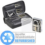 AGT Profi-Lockpicking-Set mit 30-teiliger Versandrückläufer AGT Lockpicking-Sets mit Übungs-Schlösser