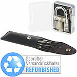 AGT Lockpicking-Set mit 17-teiliger Dietrich-Tasche, Versandrückläufer AGT Lockpicking-Sets mit Übungs-Schlösser
