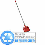 Sichler Haushaltsgeräte 4in1-Komfort-Kehrset mit Abzieher und Schaufel, Versandrückläufer Sichler Haushaltsgeräte Kehrbesen-Sets