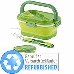Rosenstein & Söhne Faltbare elektrische Thermo-Lunchbox, Versandrückläufer Rosenstein & Söhne Elektrische Thermo-Lunchboxen
