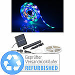 Lunartec Solar-LED-Streifen, 90 LEDs, Versandrückläufer Lunartec 