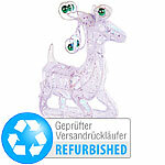 Lunartec Renne de Santa Claus "Dasher", couché, éclairé, retour de livraison Lunartec décorations de Noël LED disponible sur eMall