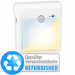 Lunartec Akku-LED-Nachtlicht, Bewegungs- & Lichtsensor, Versandrückläufer Lunartec LED-Akkuleuchten mit Bewegungssensor