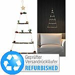 infactory Deko-Holzleiter mit 30 LEDs, Weihnachtsbaum-Form, Versandrückläufer infactory Das letzte Abendmahl aus Resin