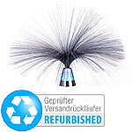 Lunartec Glasfaserlampe "Blue Ice" mit farbwechselndem Sockel Versandrückläufer Lunartec 