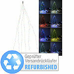 Lunartec Christbaum-Überwurf-Lichterkette, 240 bunte LEDs, Versandrückläufer Lunartec