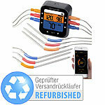 Rosenstein & Söhne Profi-Grillthermometer mit Bluetooth und App, Versandrückläufer Rosenstein & Söhne Grillthermometer mit Bluetooth und Apps