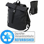 Xcase Rolltop-Rucksack mit gepolstertem Laptop-Fach, Versandrückläufer Xcase Wasserfeste Rolltop-Rucksäcke mit gepolsterten Laptop-Fächer
