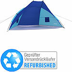 Semptec Urban Survival Technology XXL-Strandzelt für 3 Personen, 240 x 120 x 120 cm, Versandrückläufer Semptec Urban Survival Technology XXL-Strandzelte