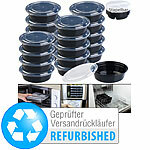Rosenstein & Söhne 20er-Set Lebensmittel-Boxen mit Deckeln, Versandrückläufer Rosenstein & Söhne Lunchbox-Sets