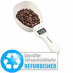 PEARL Digitale XL-Löffel-Waage mit LCD-Display Versandrückläufer PEARL Digitale Löffelwaagen