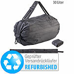PEARL Leichte Falt-Reisetasche aus Polyester, 30 Liter, Versandrückläufer PEARL Falt-Reisetaschen