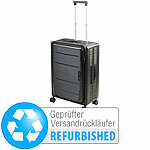 Xcase Faltbarer 4-Rollen-Hartschalen-Koffer, TSA-Schloss, Versandrückläufer Xcase 