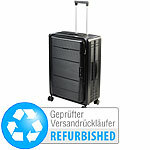 Xcase Faltbarer 4-Rollen-Hartschalen-Koffer, Versandrückläufer Xcase 