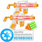 Playtastic 2er-Set Spielzeugpistolen, Versandrückläufer Playtastic Soft Dart Blaster-Pistolen