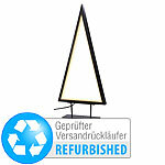 Carlo Milano Design-Metall-Weihnachtsbaum, 96 LEDs, 46 cm Höhe, Versandrückläufer Carlo Milano Design-Metall-Weihnachtsbäume