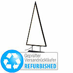 Carlo Milano Design-Metall-Weihnachtsbaum, 141 LEDs, 70 cm Höhe, Versandrückläufer Carlo Milano Design-Metall-Weihnachtsbäume