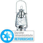 Lunartec Dimmbare LED-Sturmlampe, Batteriebetrieb, Versandrückläufer Lunartec LED-Sturmlampen