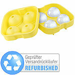 infactory Silikon-Eiswürfelform "Ice Balls", Versandrückläufer infactory Silikon Eiskugelformen