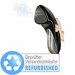 Sichler Haushaltsgeräte 2in1 Dampf-Bügeleisen & Textil-Dampfglätter, Versandrückläufer Sichler Haushaltsgeräte Dampfglätter und Mini-Bügeleisen