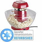 Rosenstein & Söhne Heißluft-Popcorn-Maschine mit Auffangschale, Versandrückläufer Rosenstein & Söhne