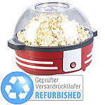 Rosenstein & Söhne Retro-Popcorn-Maschine mit Rührwerk Versandrückläufer Rosenstein & Söhne Elektrische Popkorn-Töpfe mit Rührwerk