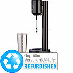Rosenstein & Söhne Elektrischer Drink-Mixer mit Edelstahlbecher, Versandrückläufer Rosenstein & Söhne Elektrische Drink-Mixer 
