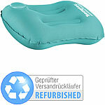 Semptec Urban Survival Technology Aufblasbares Camping-Kissen, Versandrückläufer Semptec Urban Survival Technology Aufblasbare Camping-Kissen mit eingebauter Handpumpe