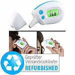 newgen medicals Medizinisches Mini-Infrarot-Fieberthermometer, Versandrückläufer newgen medicals Medizinische 2in1-Infrarot-Thermometer für Ohr- und Stirnmessung