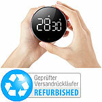 CASAcontrol Digitaler Küchen-Timer mit Drehrad, LCD-Display, Versandrückläufer CASAcontrol Küchen-Timer mit magnetischen Befestigungen
