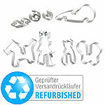 Rosenstein & Söhne Ausstech-Formen-Set für 3D-Plätzchen: Reiter, Versandrückläufer Rosenstein & Söhne Ausstech-Formen