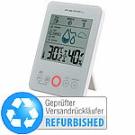 PEARL Digital-Hygro-/Thermometer mit Schimmel-Alarm,Versandrückläufer PEARL Hygrometer Thermometer mit Schimmel Alarm
