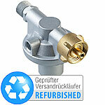 AGT Druckminderer für Profi Gas-Unkrautbrenner, Versandrückläufer AGT Unkraut-Vernichter für Gas-Anschluss