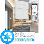 revolt WLAN-Fußbodenheizung-Thermostat mit App, Versandrückläufer revolt WLAN-Raumthermostate