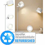 Lunartec 3in1-Akku-LED-Leuchte, 30 Std. Leuchtdauer, Versandrückläufer Lunartec 3in1-Akku-LED-Leuchten